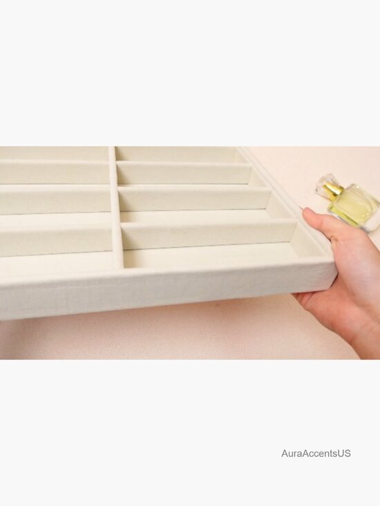 10 Grid Stackable Sunglasses Organizer Tray Eyewear Watch Jewelry Display main image 6